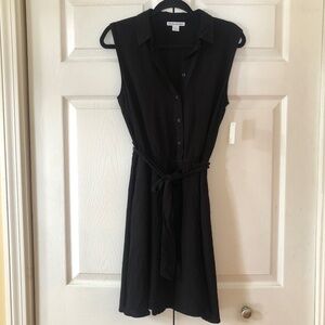 NWT Amazon Essentials Sleeveless Black Dress Size S